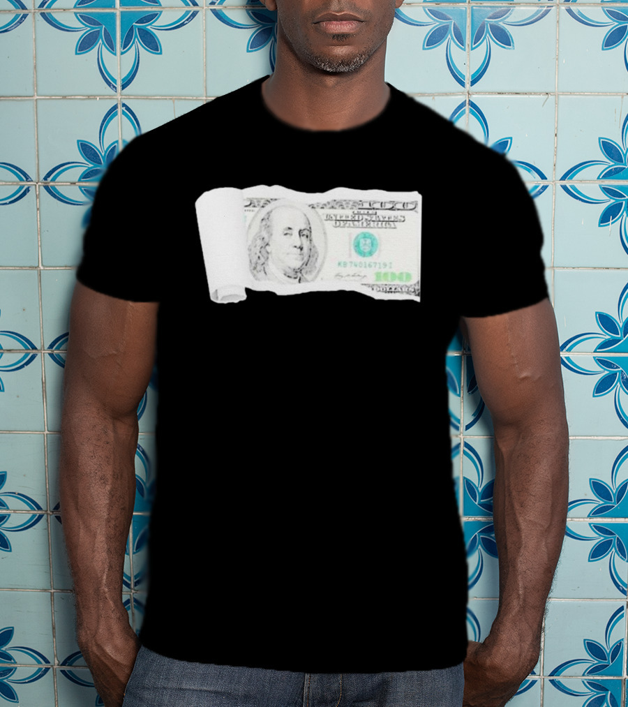 100 Dollars The United States Of America Benjamin Franklin T-Shirt