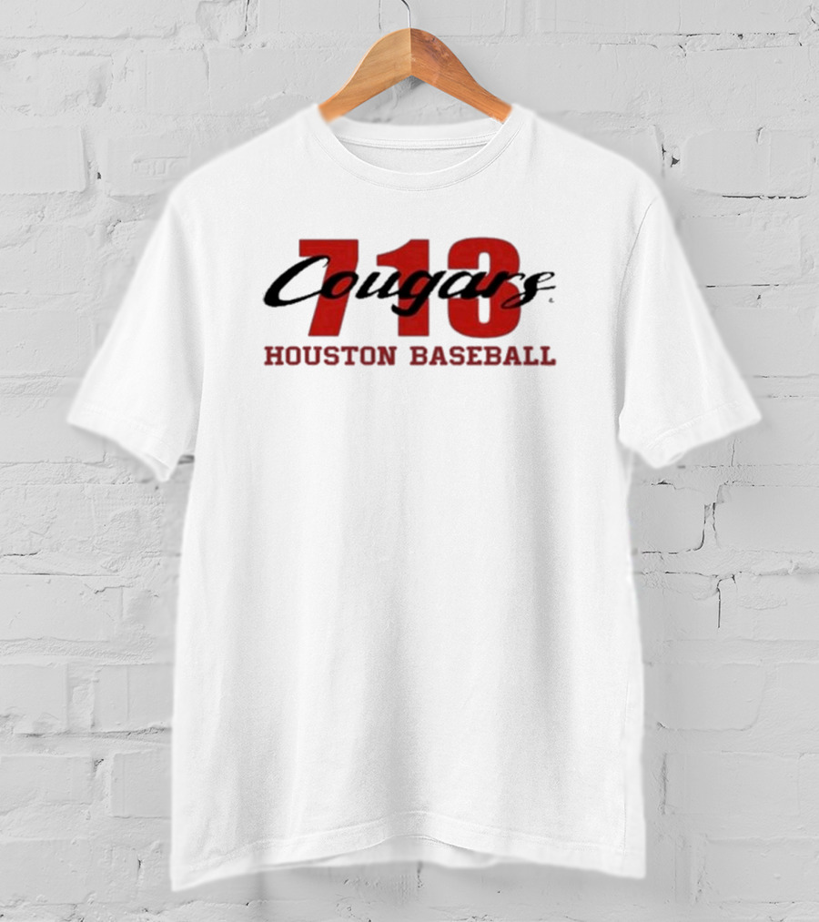 713 Cougars Houston Baseball T-Shirt