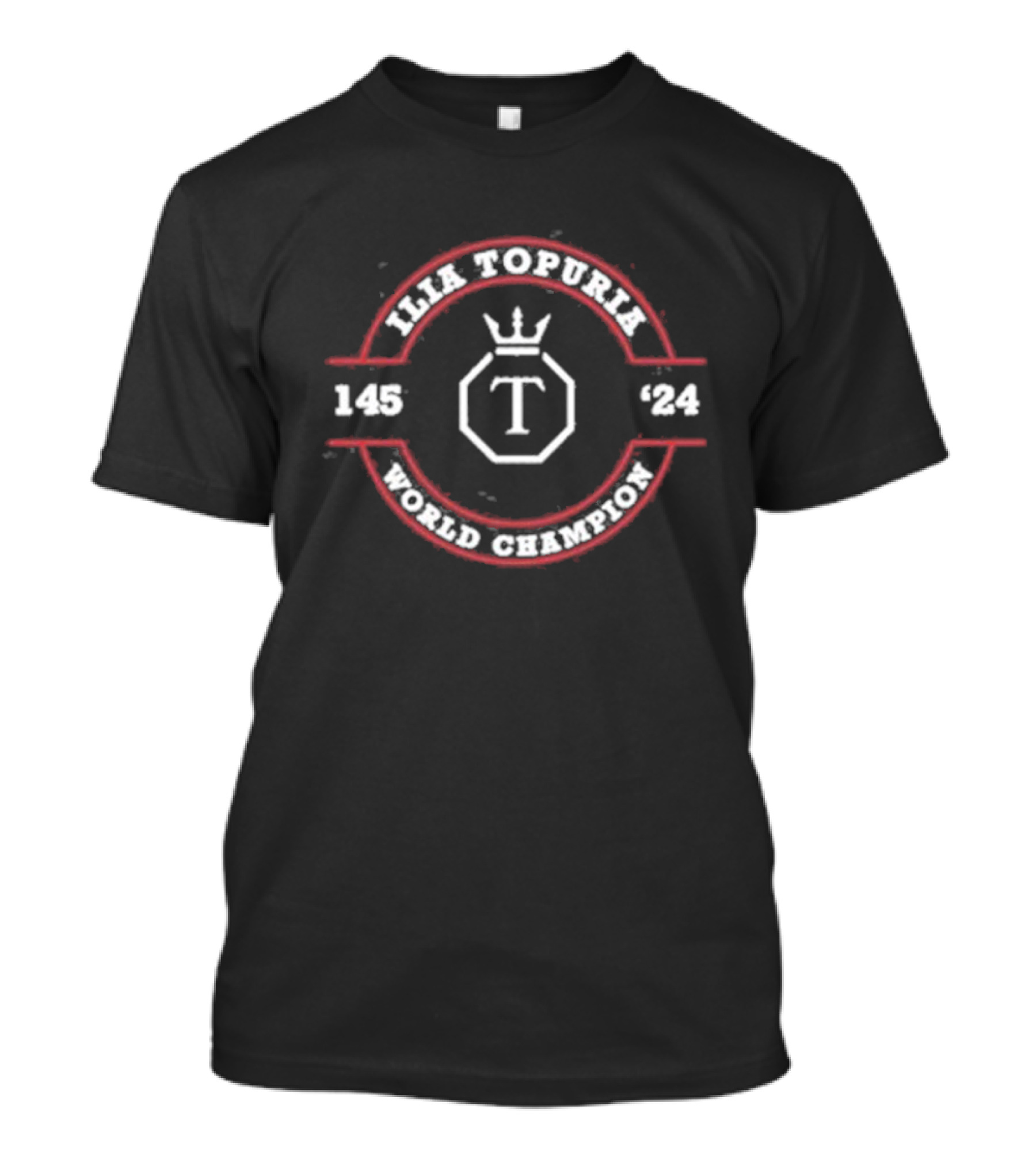 Ilia Topuria 145 World Champion T-Shirt