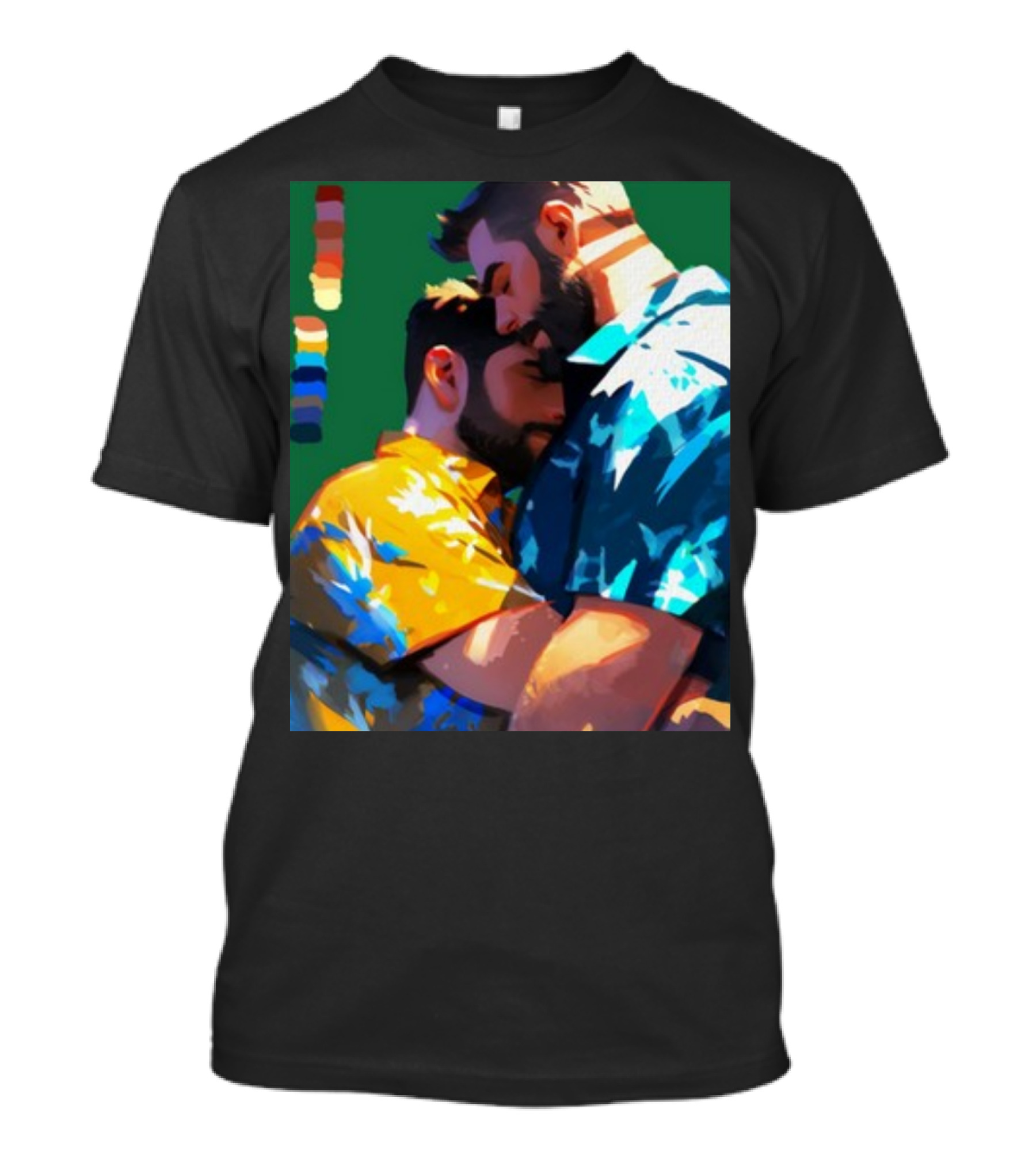 Ego Rodriguez Colours Pride Men's Embrace T-Shirt