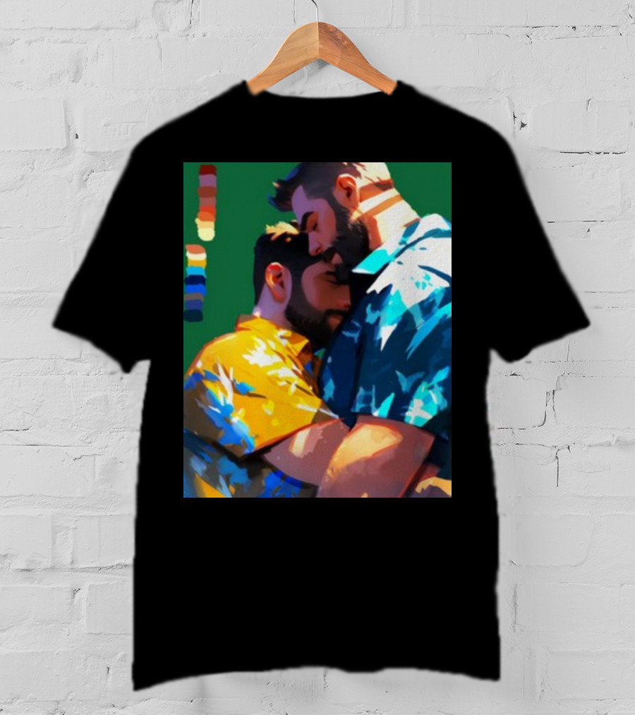 Ego Rodriguez Colours Pride Men's Embrace T-Shirt