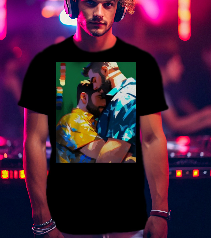 Ego Rodriguez Colours Pride Men's Embrace T-Shirt