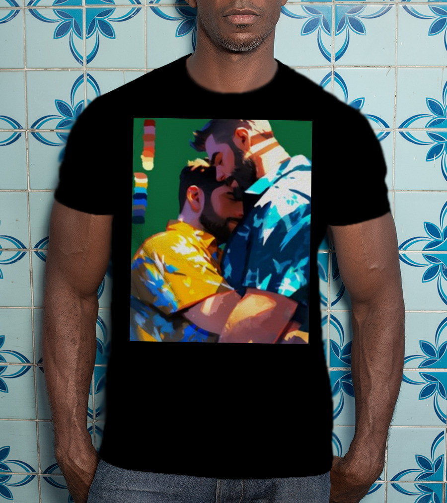 Ego Rodriguez Colours Pride Men's Embrace T-Shirt