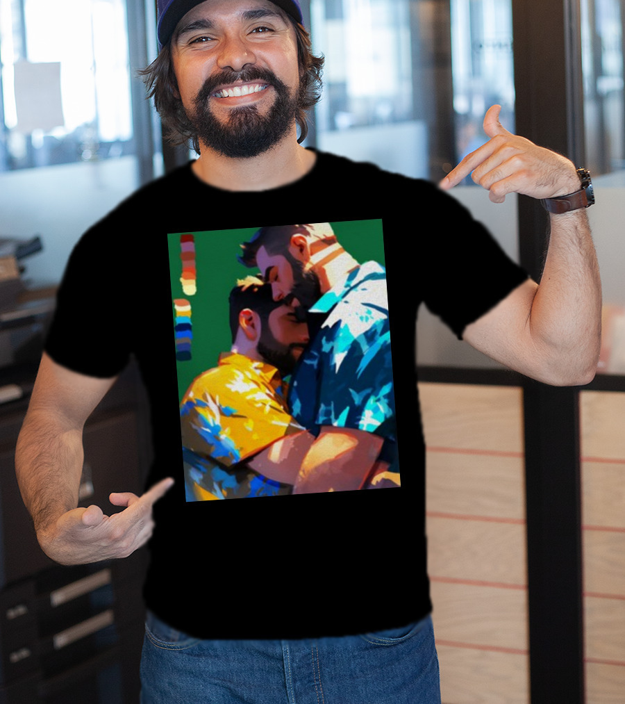 Ego Rodriguez Colours Pride Men's Embrace T-Shirt