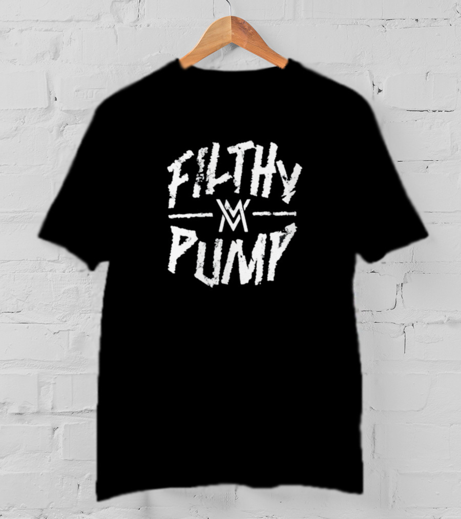Filthy Pump MW Bold Grunge Text T-Shirt