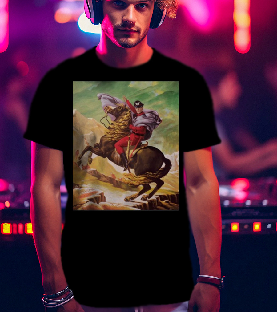 Maximilian Dood Raul Julia M Bison Crossing The Alps T-Shirt