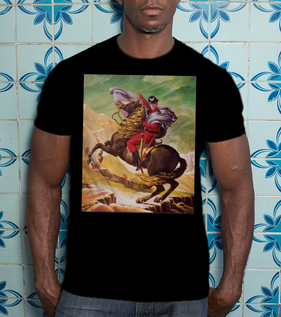 Maximilian Dood Raul Julia M Bison Crossing The Alps T-Shirt