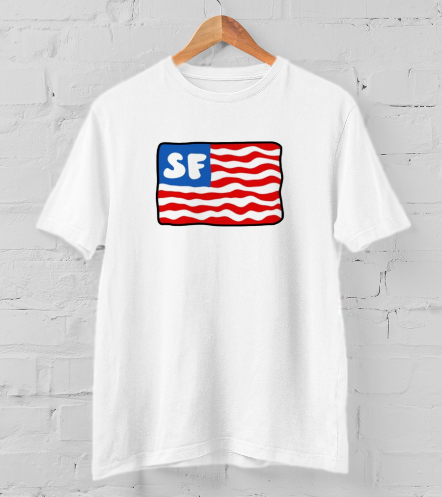 Starfit Americana SF Waves Flag T-Shirt