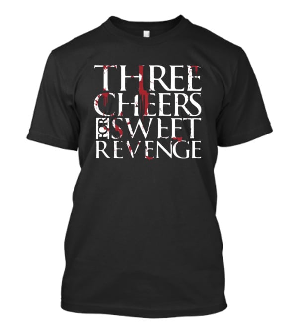 My Chemical Romance Three Cheers For Sweet Revenge Blood Splatter T-Shirt