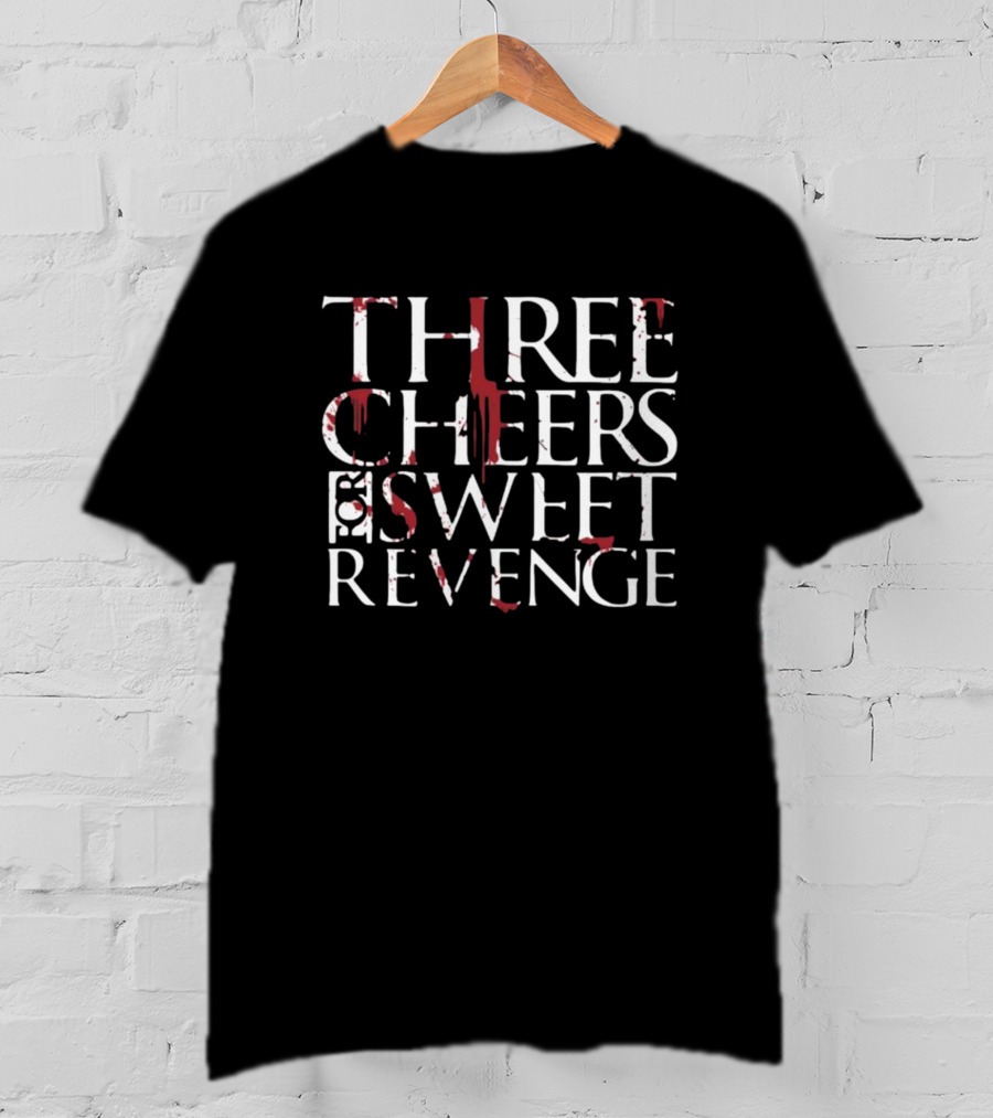 My Chemical Romance Three Cheers For Sweet Revenge Blood Splatter T-Shirt