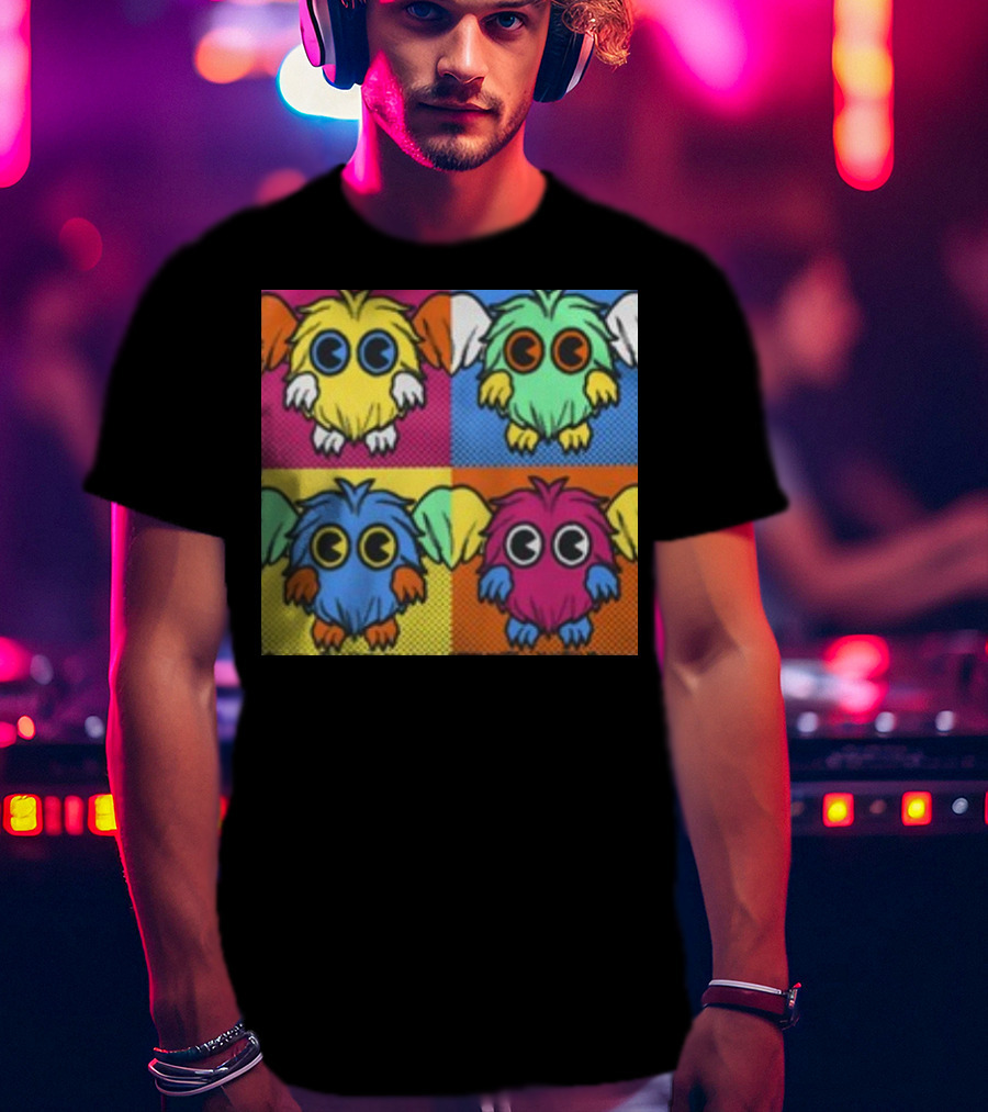 Pvramid Store The Kubirohol Mainstreet Colorful Owl Creatures Quadrant T-Shirt