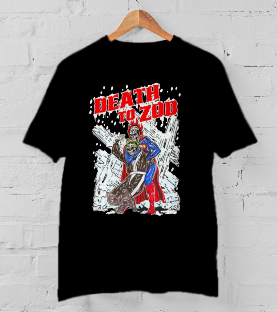 Keon Coleman Death To Zod Superman Parody Heroic T-Shirt