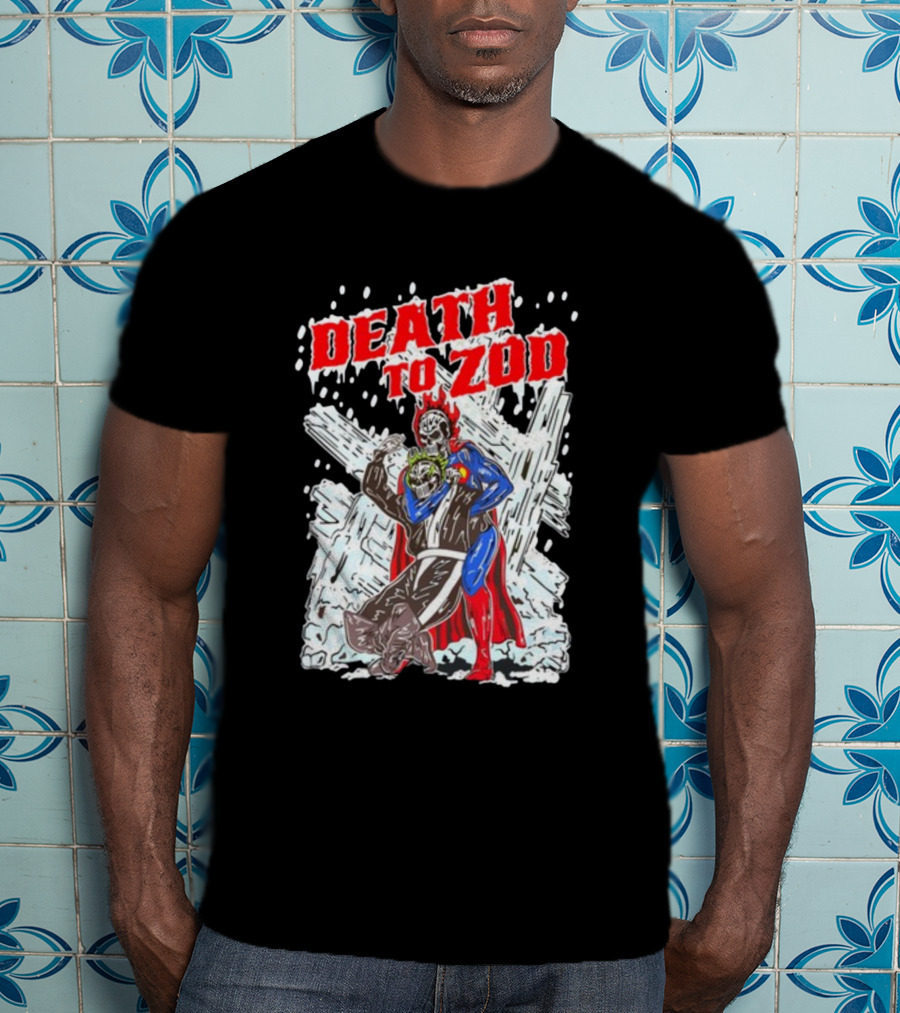 Keon Coleman Death To Zod Superman Parody Heroic T-Shirt