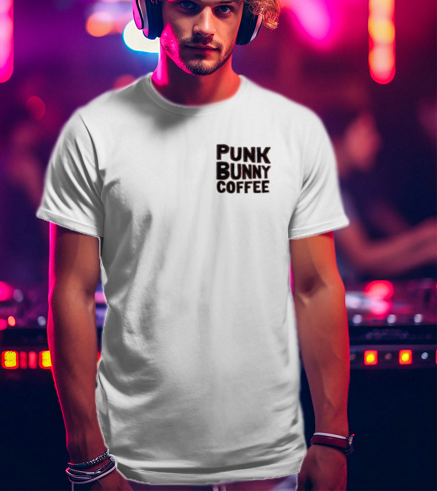 Punk Bunny Coffee T-Shirt