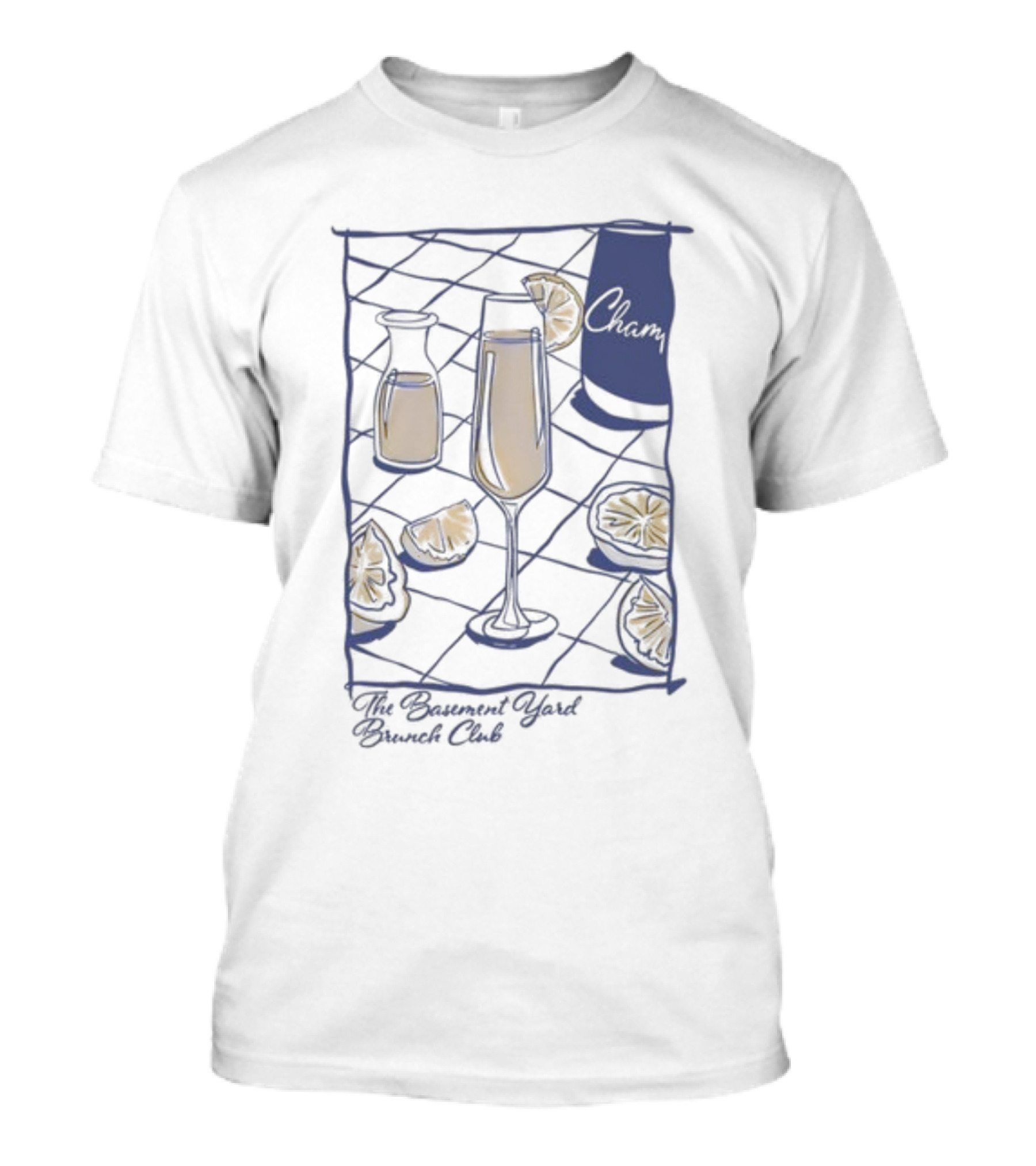 The Basement Yard Brunch Club Charm Mimosa T-Shirt