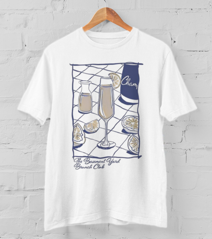 The Basement Yard Brunch Club Charm Mimosa T-Shirt