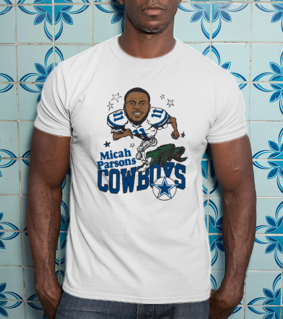 Micah Parsons 11 Dallas Cowboys Star T-Shirt