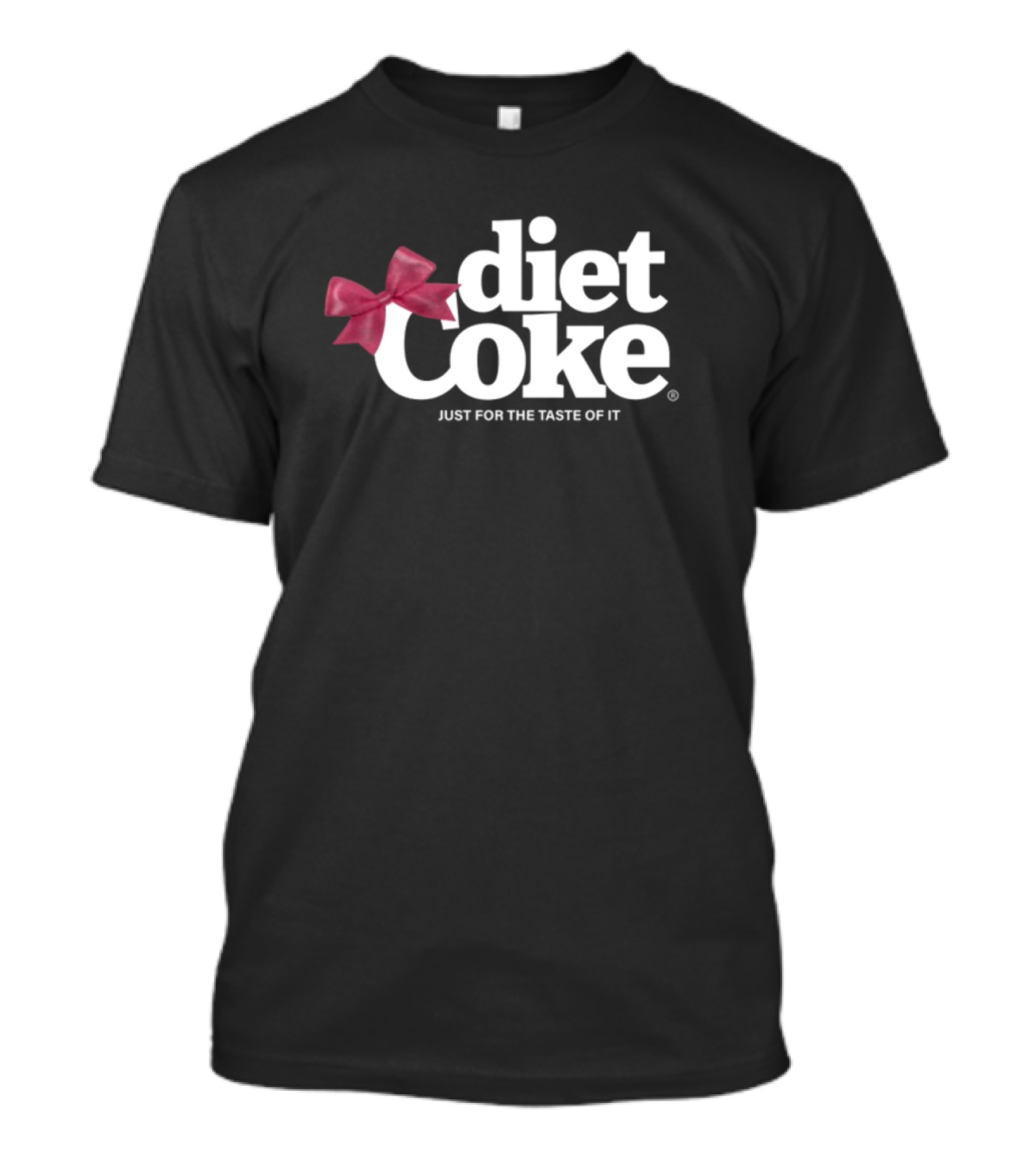 Diet Coke Just For The Taste Of It With Red Bow T-Shirt