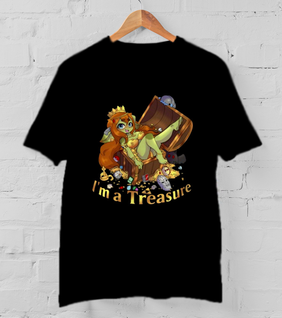 Gob Mode I'm A Treasure Chibi Goblin In Treasure Chest T-Shirt