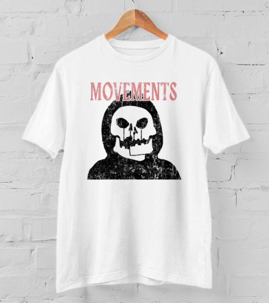 Movements Afraid To Die Black Hoodie Skull T-Shirt