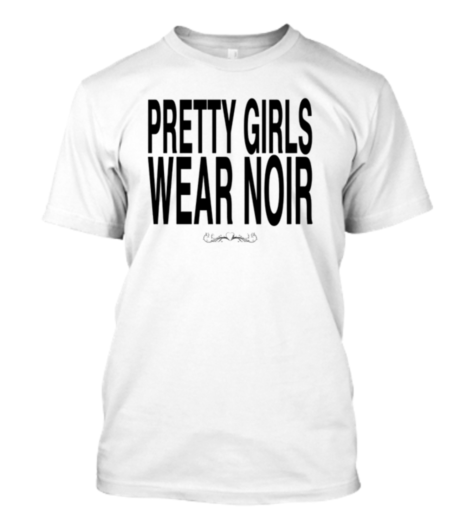 Pretty Girls Wear Noir Enigmatic T-Shirt