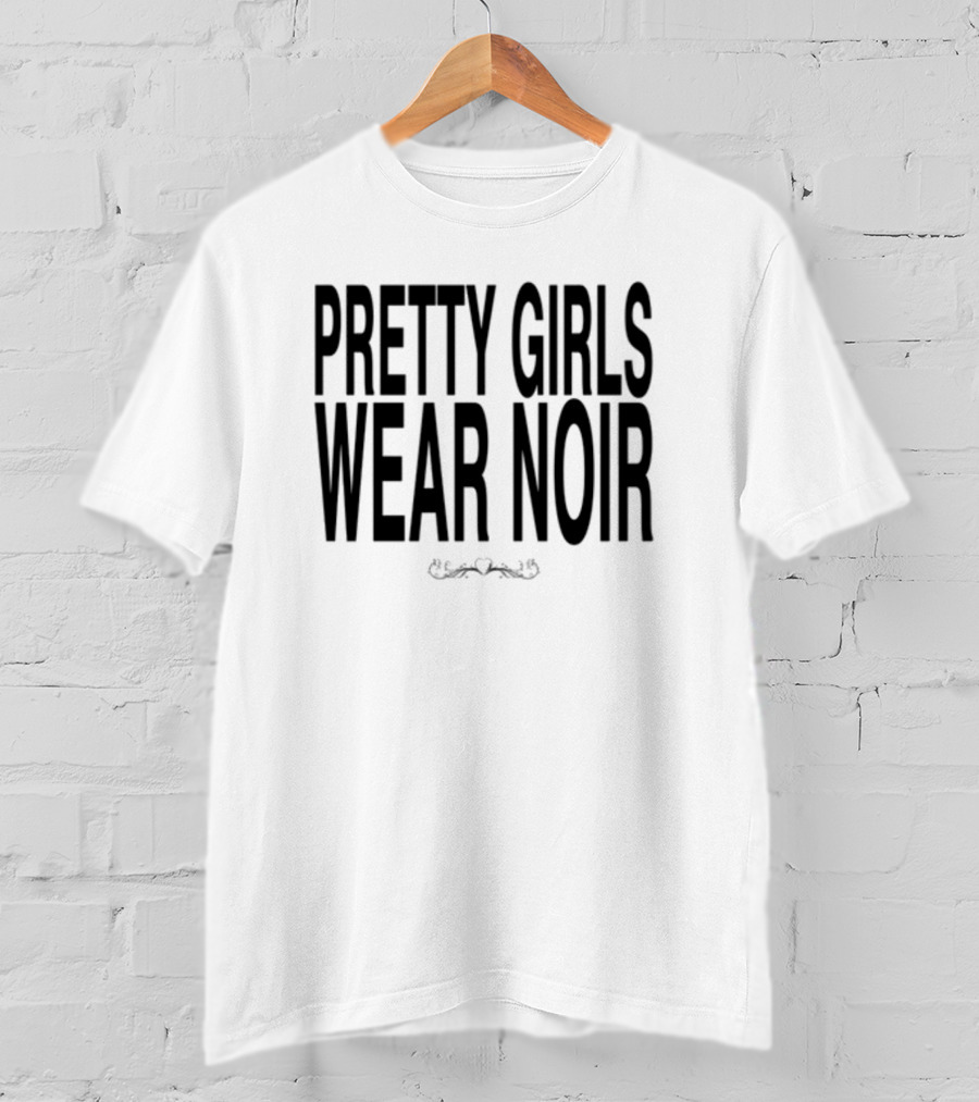 Pretty Girls Wear Noir Enigmatic T-Shirt