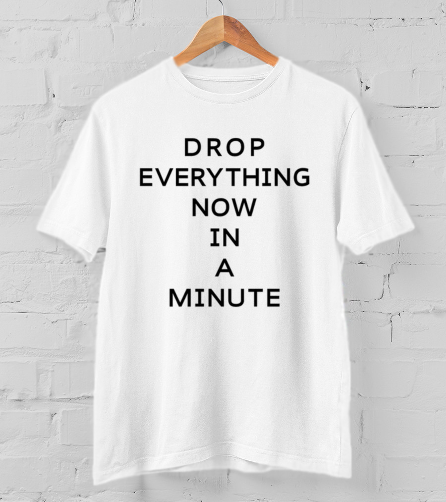 Ben Summer Drop Everything Now In A Minute T-Shirt