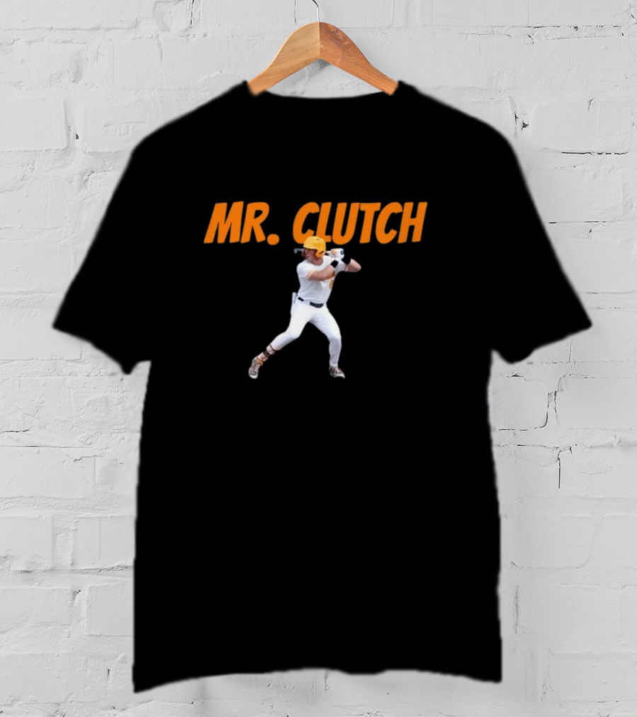 Mr. Clutch Dylan Dreiling Baseball Action T-Shirt