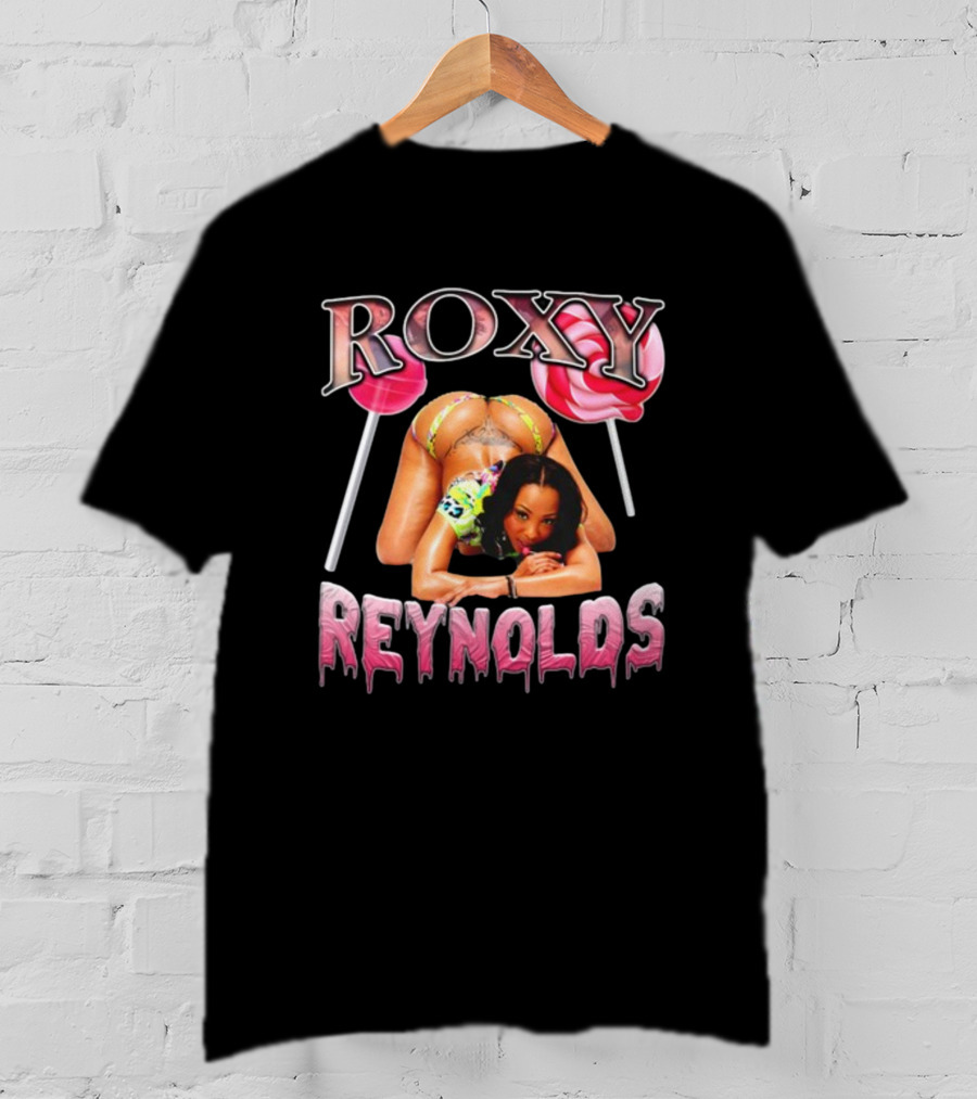 Roxy Reynolds Bootleg Lollipop Image T-Shirt