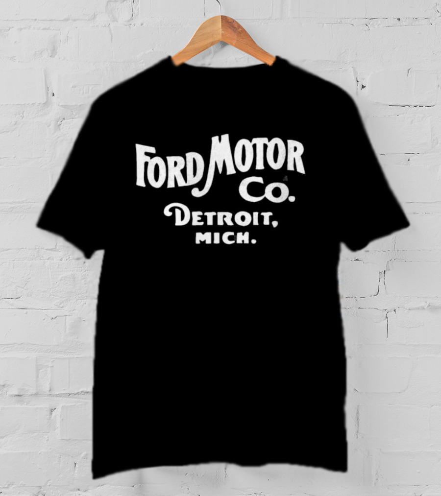 Ford Motor Co Vintage Detroit Mich T-Shirt