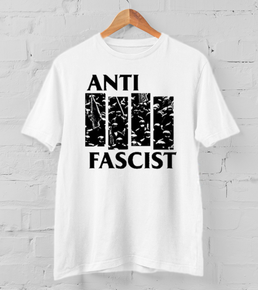 Jim Jarmusch Anti Fascist Punk Band Logo Influence T-Shirt