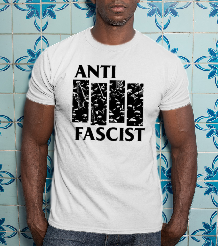 Jim Jarmusch Anti Fascist Punk Band Logo Influence T-Shirt