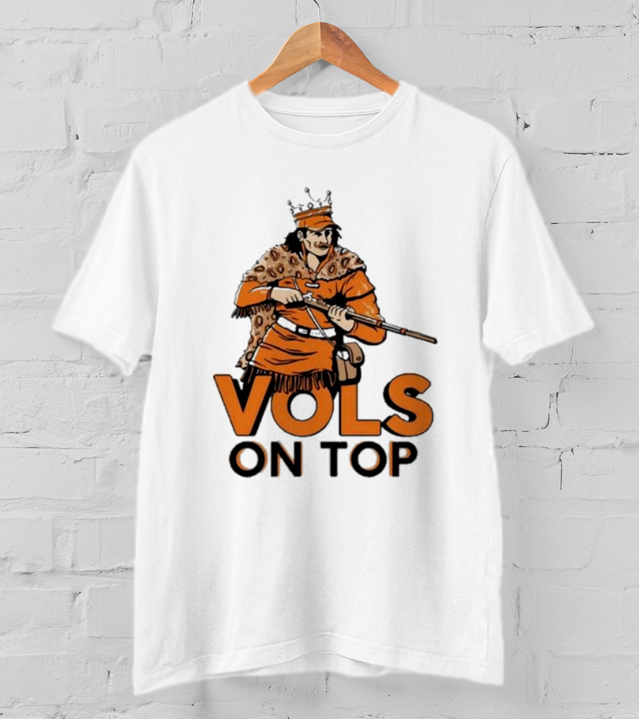Old Row Vols On Top World Champs Vols On Top T-Shirt