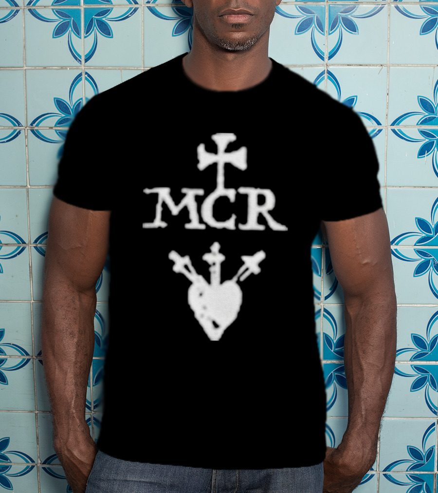 MCR From The Earth To The Morgve Heart Cross Symbol In Aeternum T-Shirt