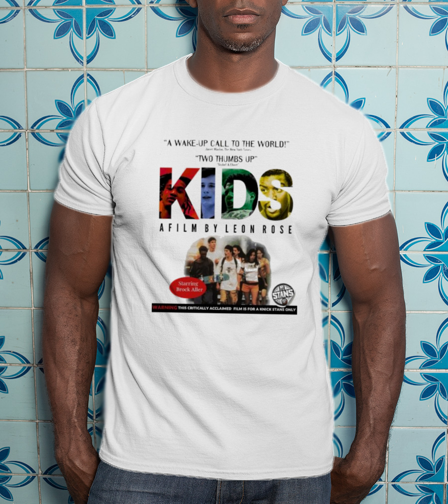A Wake-up Call To The World Two Thumbs Up Kids A Film By Leon Rose Starring Brock Aller T-Shirt