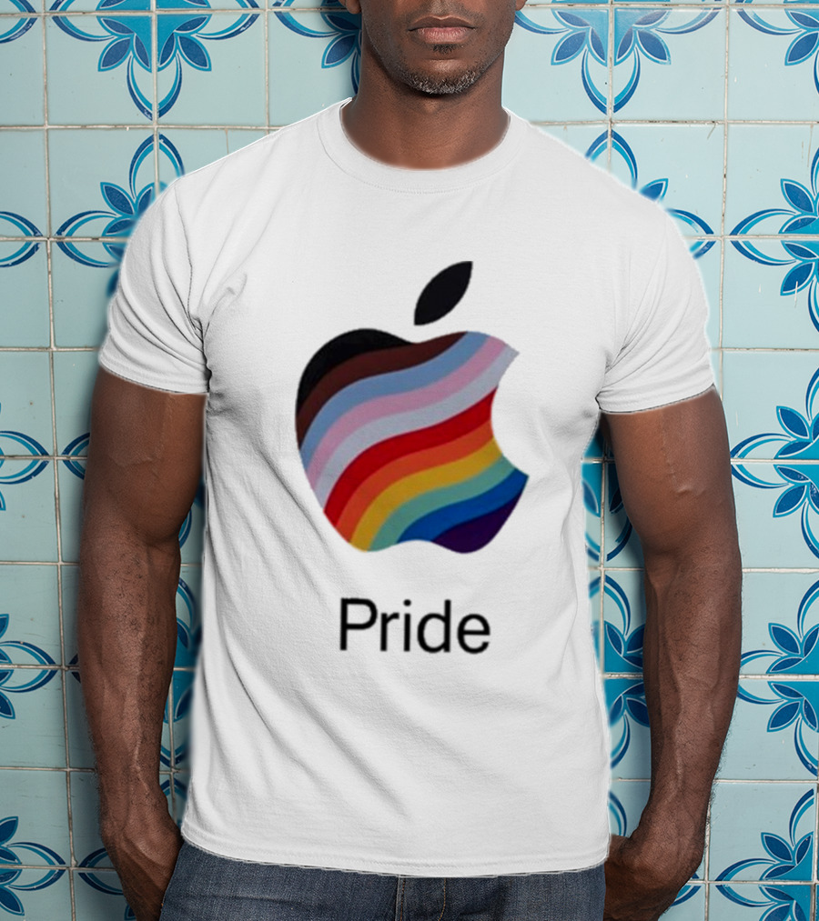 Apple Pride Rainbow T-Shirt