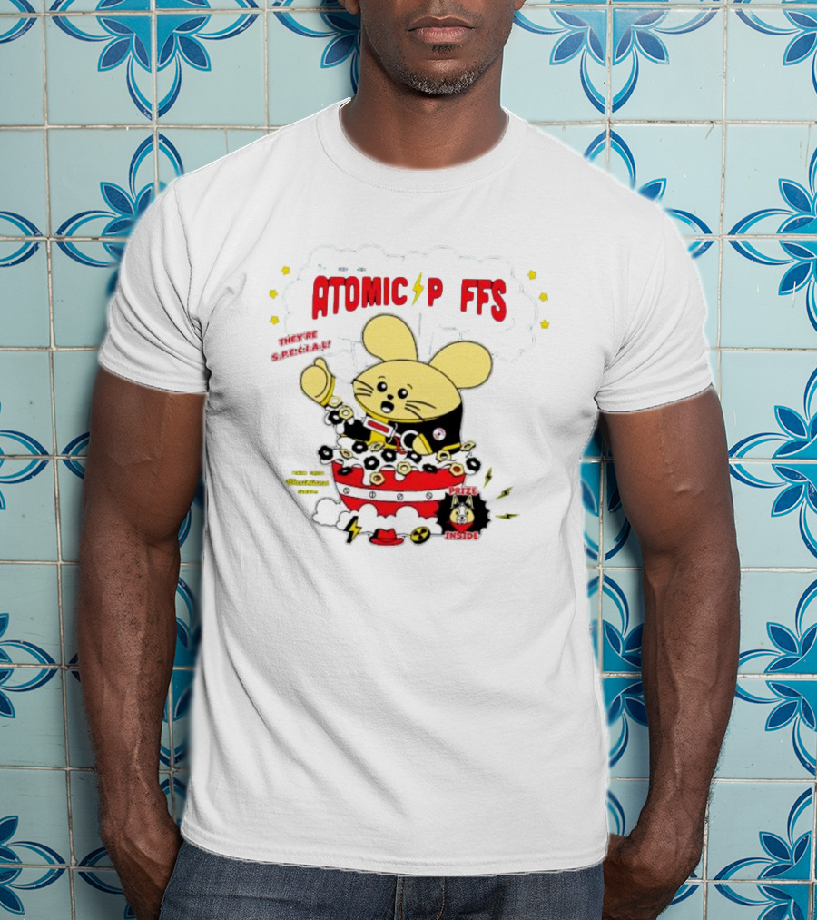 Fatrabbitfarm Atomic Puffs They’re Special Made From Wasteland Scraps Prize Inside⚡ T-Shirt