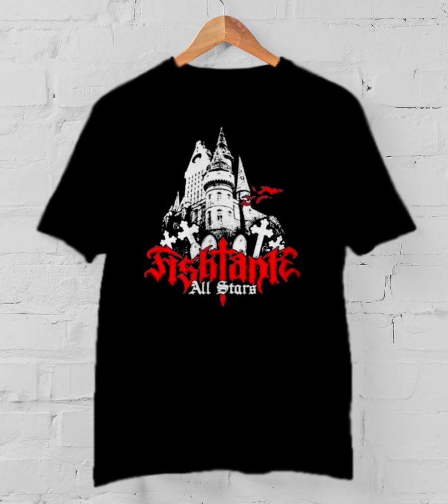 Fishtank All Stars Vampire Castle With Crosses T-Shirt