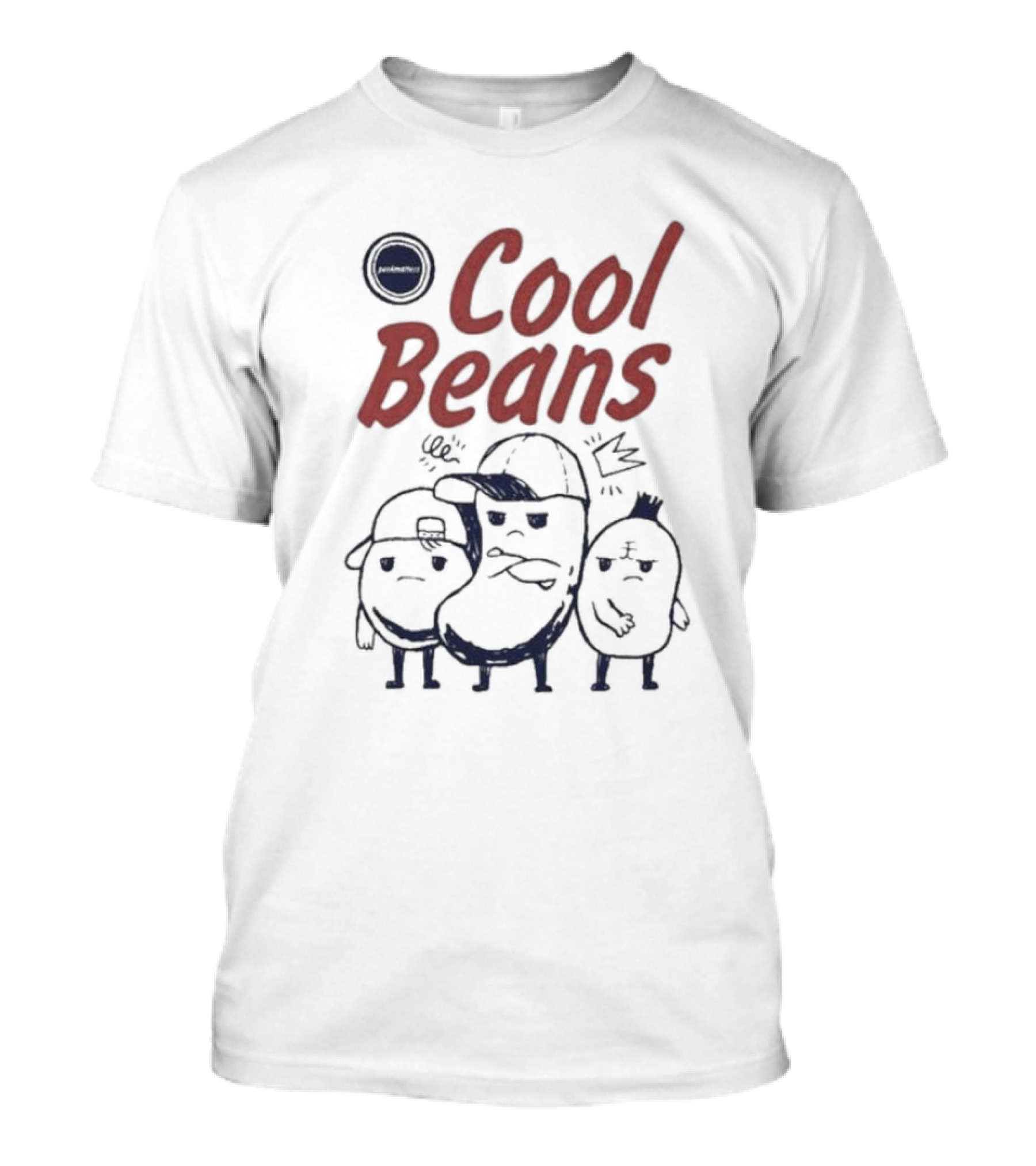 Cool Beans Funny Cartoon Characters With Attitude T-Shirt