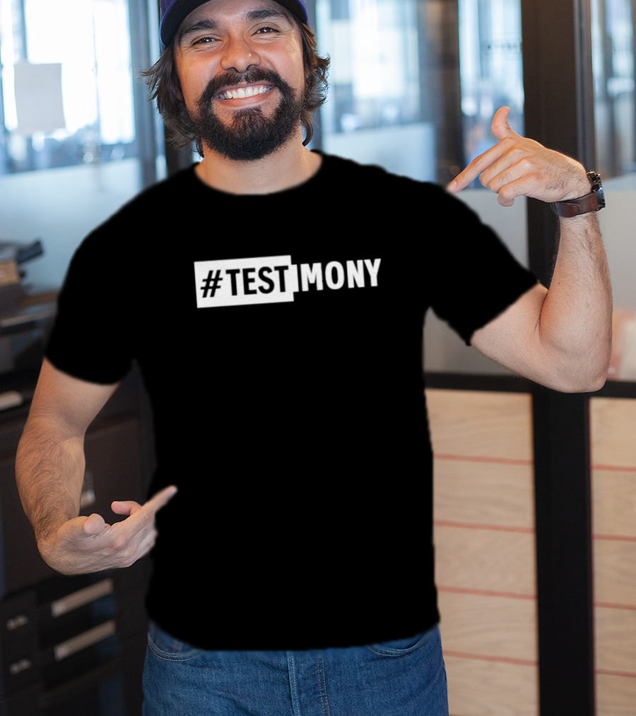 Darrel Walls Testimony Hashtag T-Shirt