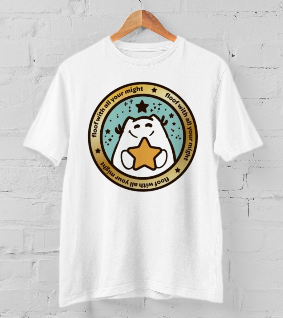 Floof With All Your Might Starry Circle Logo Est 2005 T-Shirt