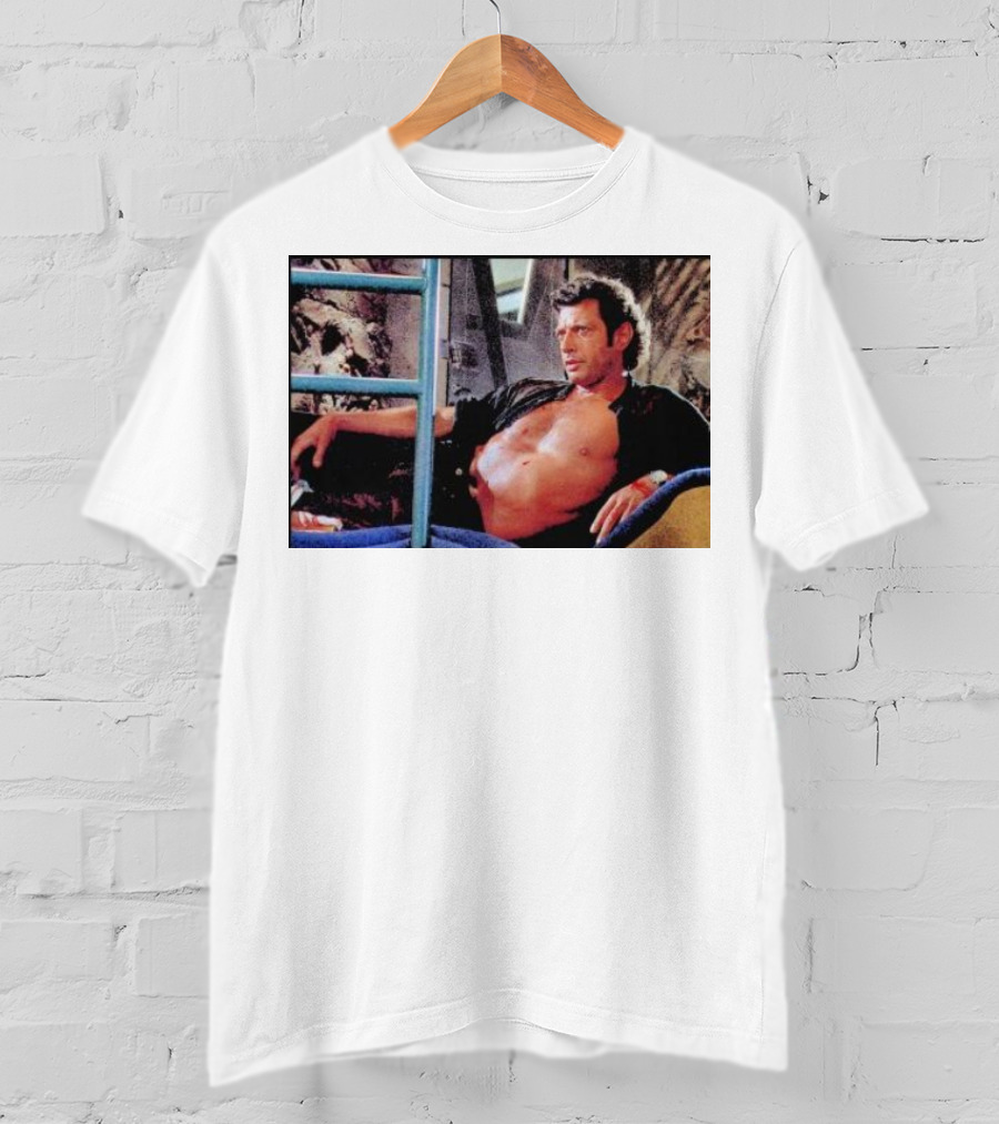 Ian Malcolm Jurassic Park Iconic Scene T-Shirt