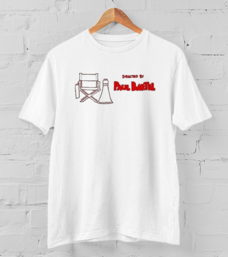 Directed By Paul Bartel Podcast Crowd Basketball T-Shirt
