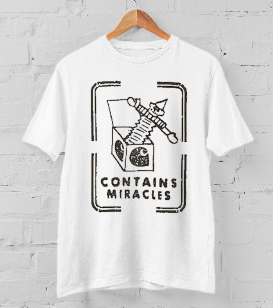 Carhartt Wip Miracle Box Jack-in-the-Box Contains Miracles T-Shirt
