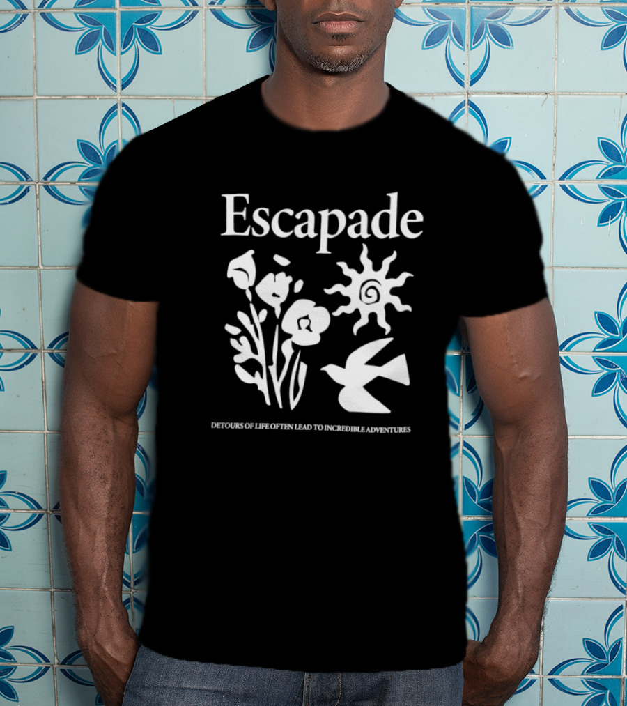 Escapade Sunflower Bird Journey Detours Of Life Often Lead To Incredible Adventures T-Shirt