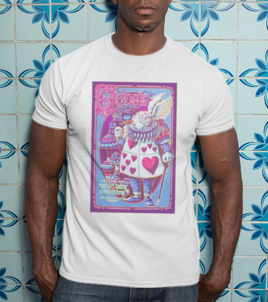 Goose At Fiddler's Green Amphitheatre Denver Wonderland T-Shirt
