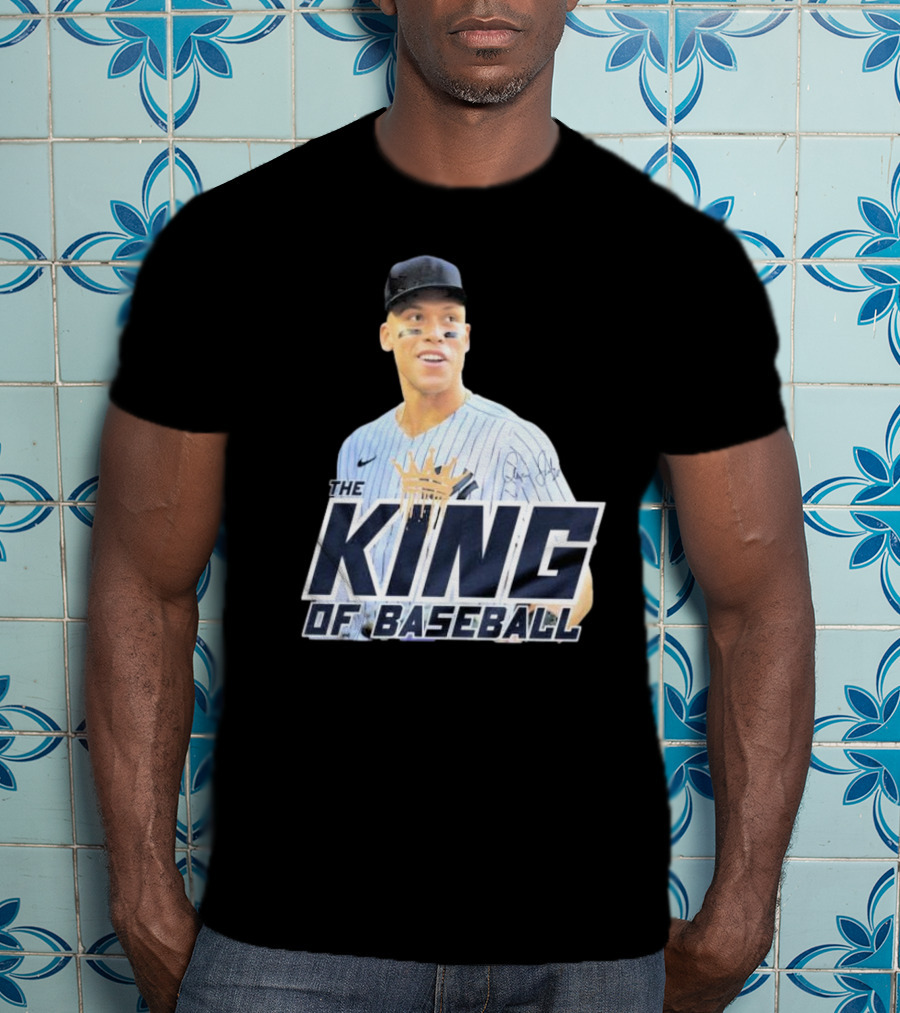 Aaron Judge The King Of Baseball T-Shirt
