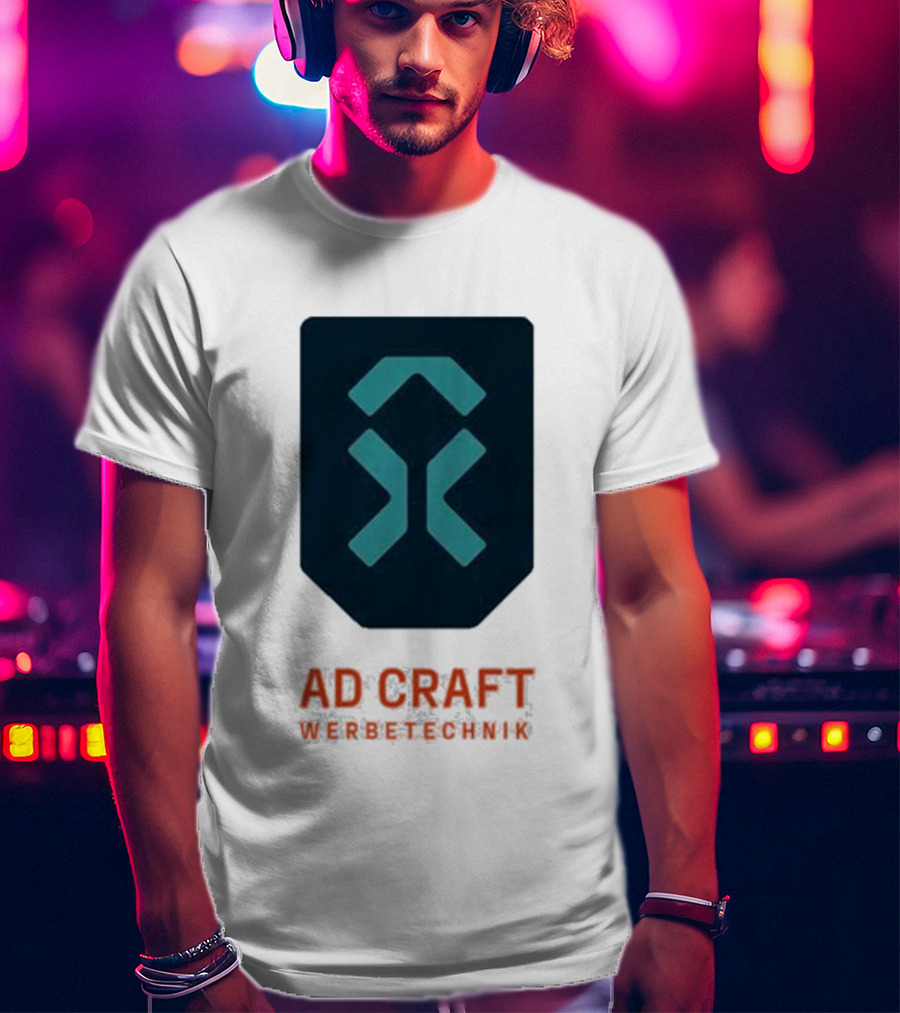 Ad Craft Werbetechnik Emblem Symbolic Representation T-Shirt