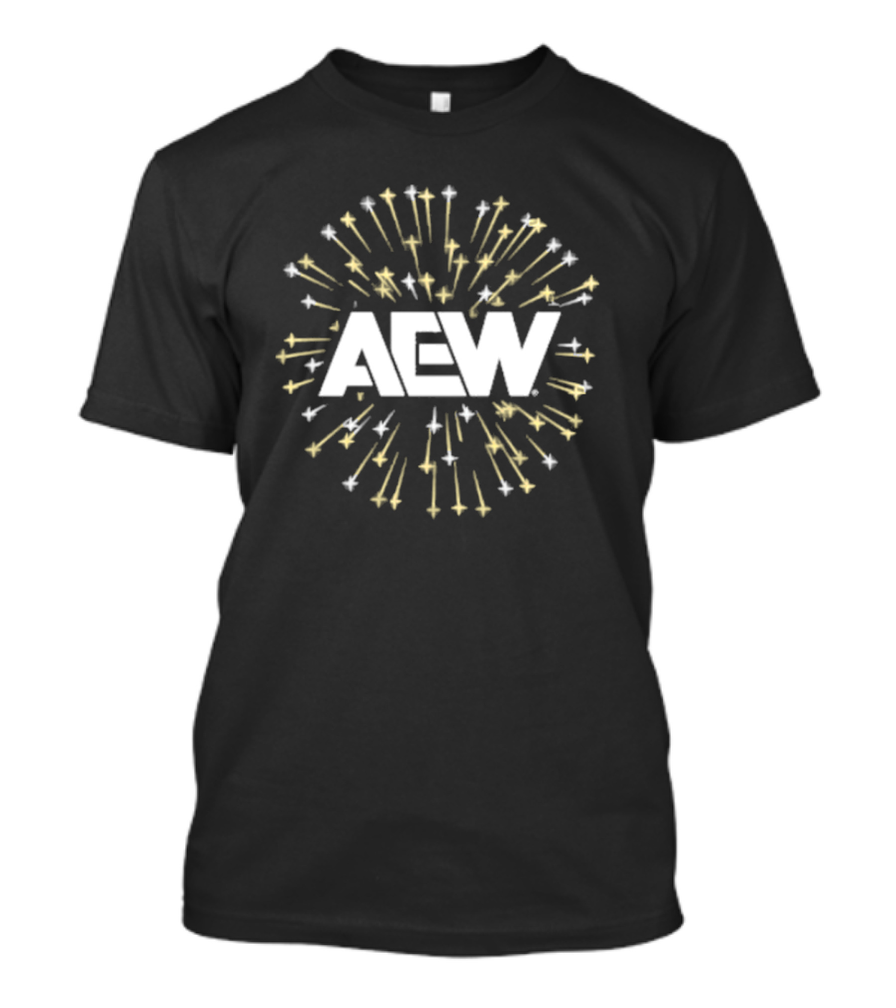 AEW Firework Burst T-Shirt