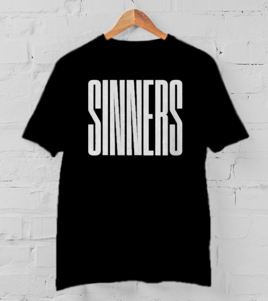 Sinners Sus Boy Sinners Text T-Shirt